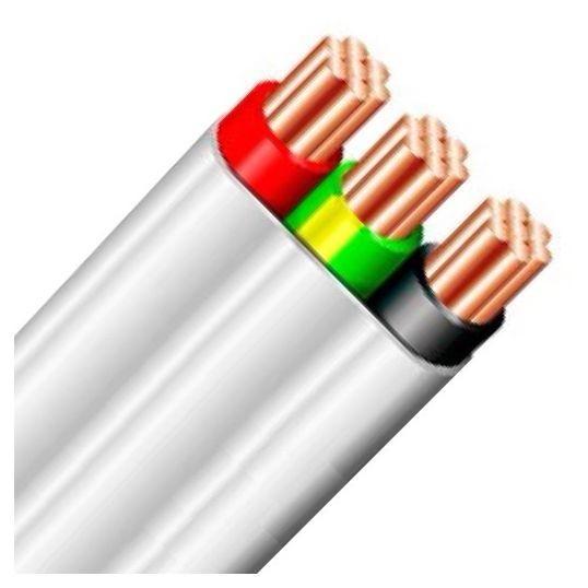 ELECTRA 6mm Twin & Earth 3 Core Electrical Cable Wire TPS CUT TO SIZE