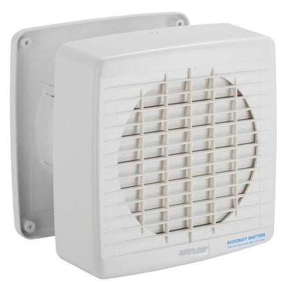 Clipsal Airflow 7006AN  Wall Exhaust Fan, Axial, 150mm, Auto Switched