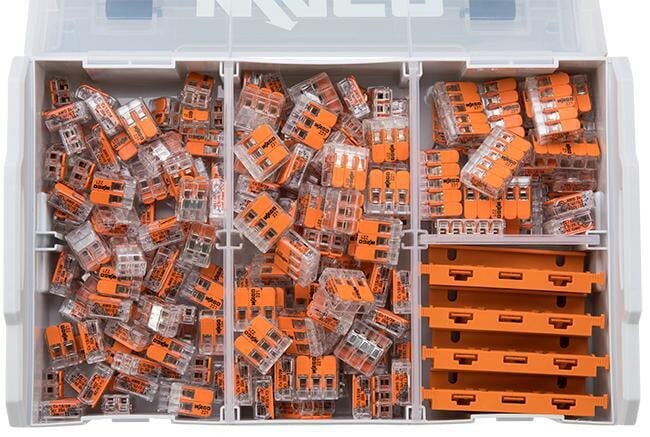 Wago 4mm Compact Splicing Connector Set 221 Series L-BOXX Mini | 887-952