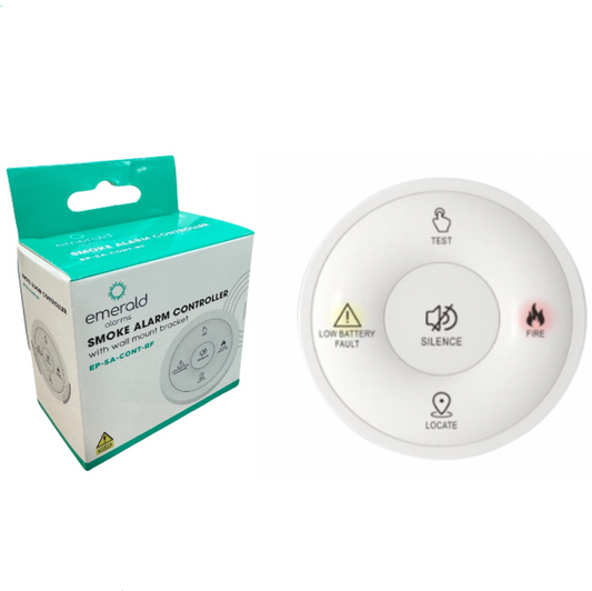 Emerald Smoke Alarm Controller  Emerald Planet + Wall MountBracket EP-SA-CONT-RF