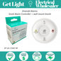 Emerald Smoke Alarm Controller  Emerald Planet + Wall MountBracket EP-SA-CONT-RF