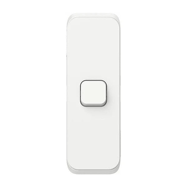 Clipsal Iconic 1 Gang Architrave Switch LED - 3041AL-VW