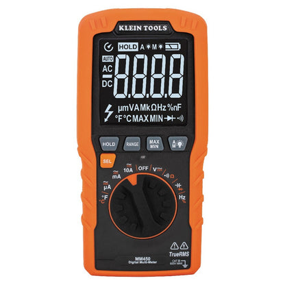 KLEIN Tools A-MM450 Slim Digital Multimeter TRMS Auto-Ranging 600V Temp