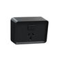 Clipsal Iconic Outdoor Single Weatherproof Powerpoint Black | O3015-BK