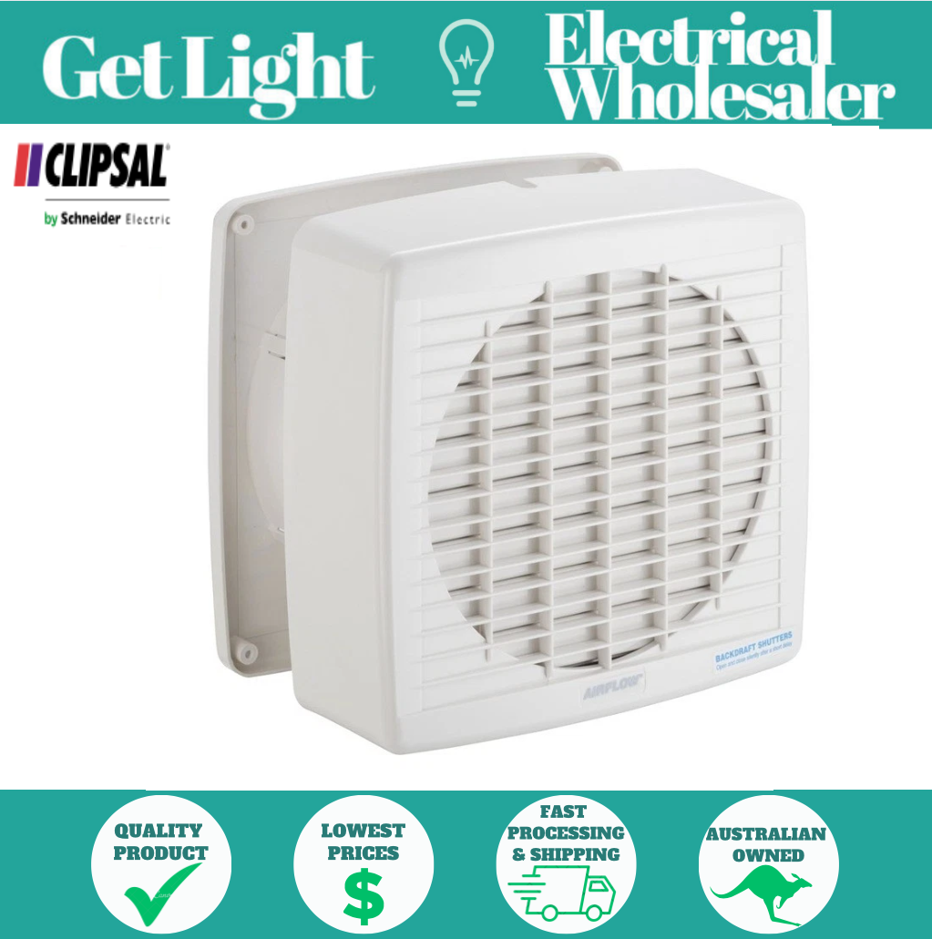 Clipsal by Schneider Electric  Clipsal Airflow 7106AN - Wall Mounted Exhaust Fan