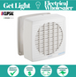 Clipsal by Schneider Electric  Clipsal Airflow 7106AN - Wall Mounted Exhaust Fan