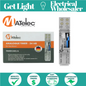 Matelec TIMER-24H/A - 16A 24hr Analogue DIN Rail Time Switch with Battery BackUp