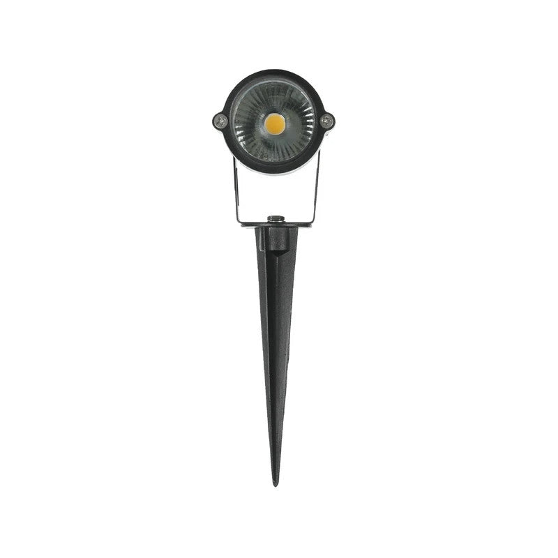 SAL  SAL SL7266WW/BK - Outdoor 6W Mini LED Spike Light - Black