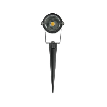 SAL  SAL SL7266WW/BK - Outdoor 6W Mini LED Spike Light - Black