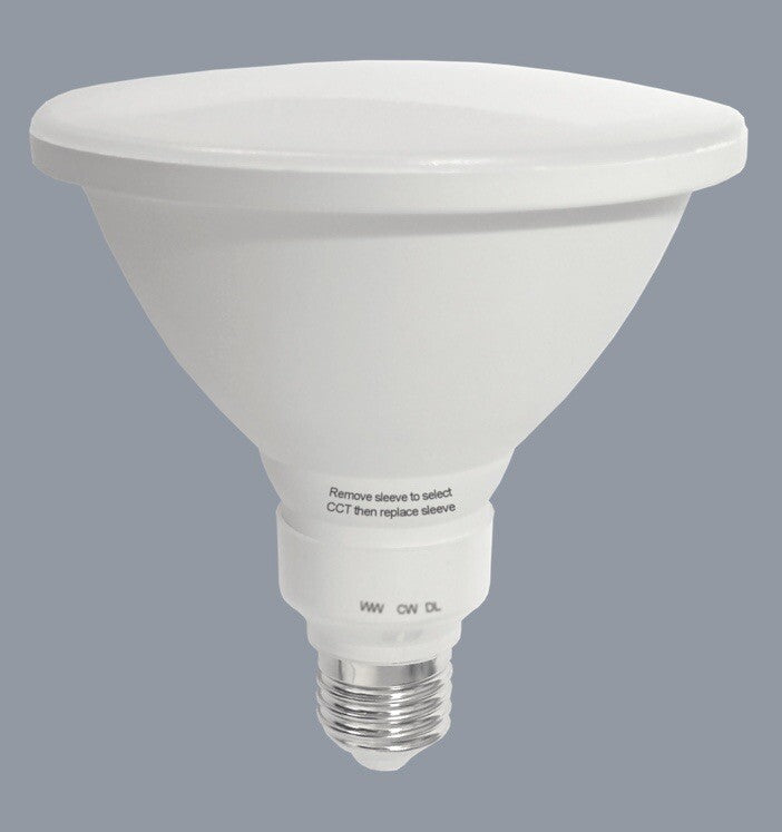 SAL LPAR38TC 12W/E27 TRICOLOR SELECT PAR IP65 LED LAMP QTY10