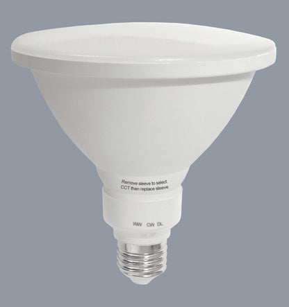 SAL LPAR38TC 12W/E27 TRICOLOR SELECT PAR IP65 LED LAMP QTY10