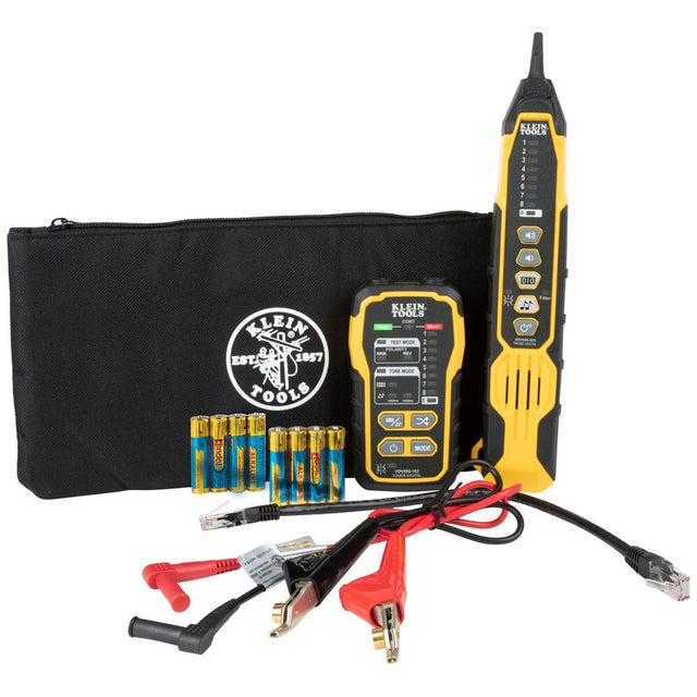 Klein Tools Tone and Probe PRO wire tracing kit with digital tone generator