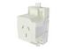 Quick Connect Surface Socket Plug Base 10A Electrical Outlet For LED Downlight