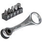 Klein Tools A-65200 slim profile mini ratchet set, 5 piece