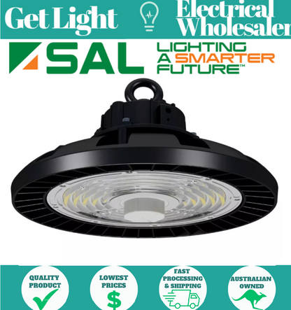 SAL UFO Tri Colour LED Highbay with Selectable Power IP65 Rated | SHB23MP150TC
