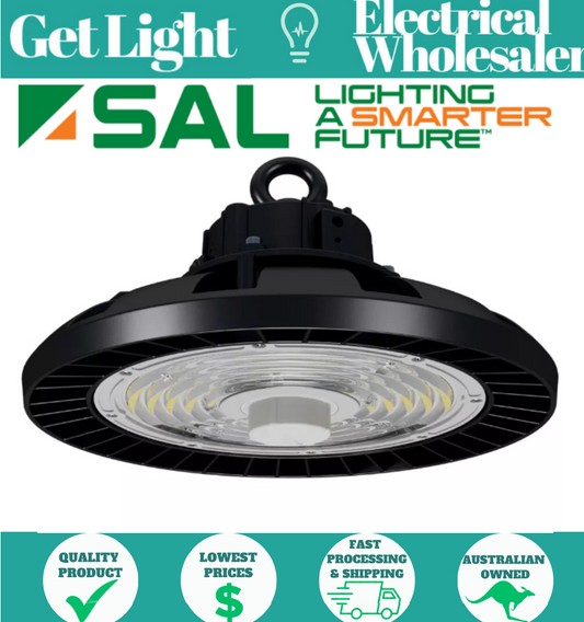 SAL UFO Tri Colour LED Highbay with Selectable Power IP65 Rated | SHB23MP150TC