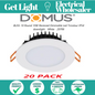 20 PACK - Domus 20706 Bliss 10W LED Downlight Tri Colour LED