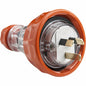 Clipsal Easy56 Flat 3 Pin 10A Straight Plug | EY56P310
