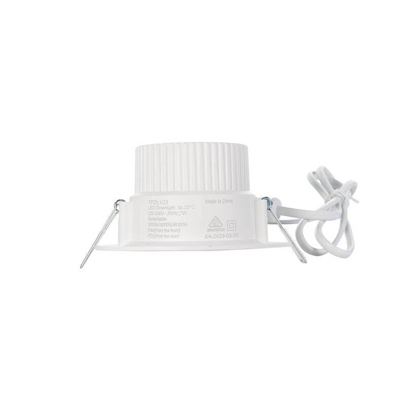 Clipsal 7W Tri-Colour Dimmable LED Downlight Kit 90mm Cutout 6 Pack - TPDL1C3