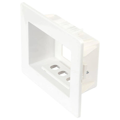 Wall Plate Recessed Box for Power Point Outlet - HIA05DRWP