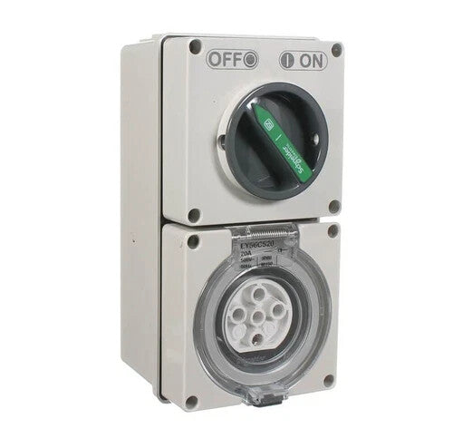 Clipsal by Schneider Electric EY56C520 | 5 Pin 20Amp Switched Socket Outlet