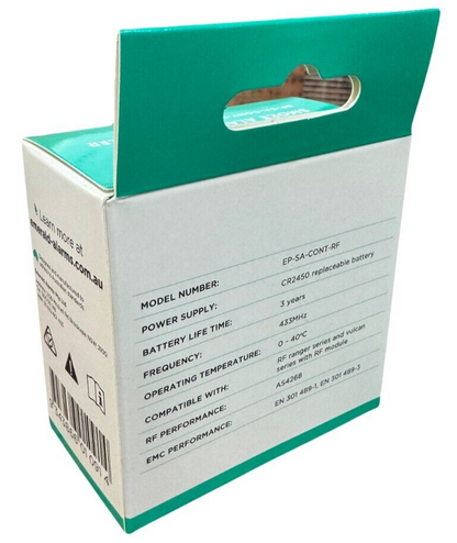Emerald Smoke Alarm Controller  Emerald Planet + Wall MountBracket EP-SA-CONT-RF