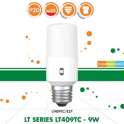 SAL  SAL LT409TC-E27 | 9W ES LED Lamp | Tri Colour 3K/4K/6K
