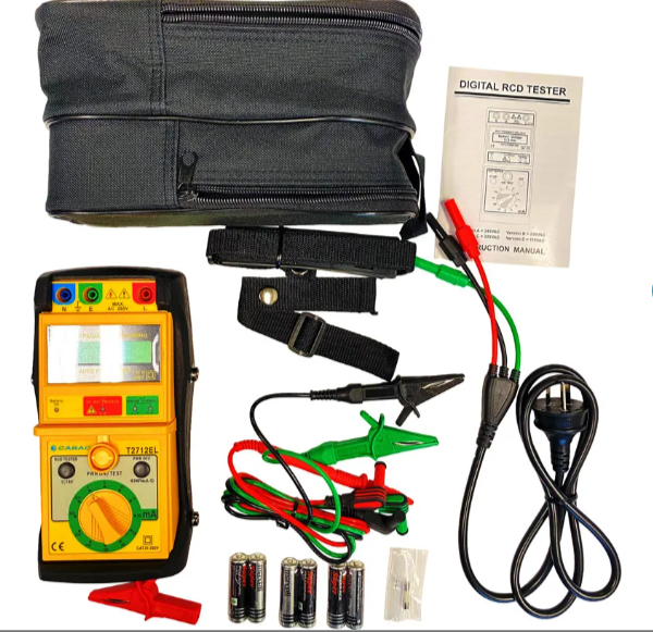 Cabac 240V LED Indication Digital RCD Tester - T2712EL