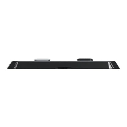 Clipsal Iconic Double Powerpoint 10A Skin Solid Edge Black - 3025C-XB