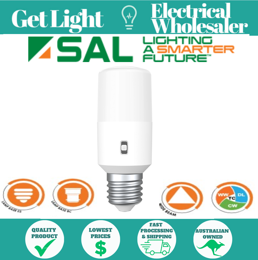 SAL LT409TC/E27 | 9W ES LED Lamp | Tri Colour 3K/4K/6K    - SALLT409TC/E27