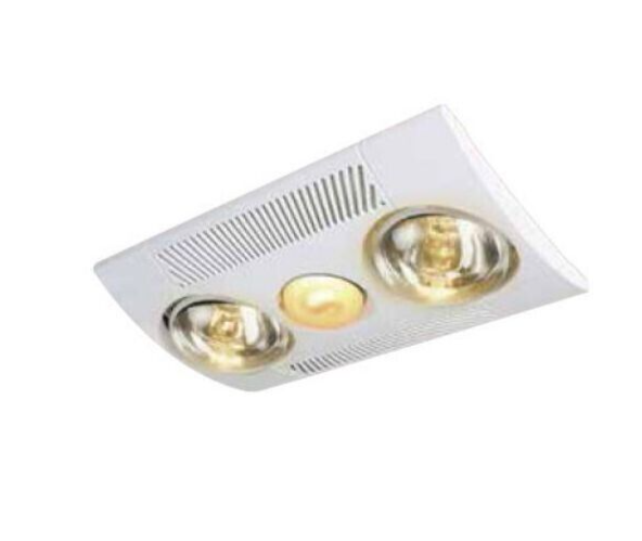 Clipsal Airflow Ensuite 3 In 1 Bathroom Heater Non-Ducted White | 6600ADS-WE