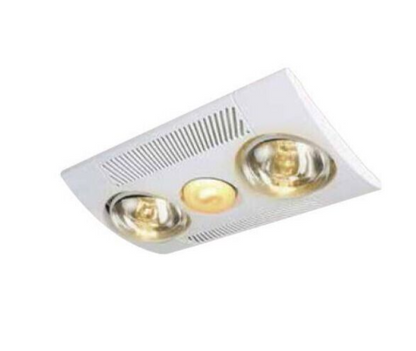 Clipsal Airflow Ensuite 3 In 1 Bathroom Heater Non-Ducted White | 6600ADS-WE