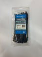 CABAC CABAC CT200BK-100 | Cable Ties 200mm x 4.8mm UV Resistant Black - 100 PACK
