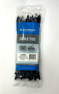 CABAC Cable Ties CT290BK | 300mm x 4.8mm UV Resistant Black (100) Pack