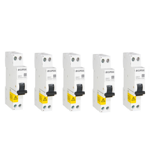 Clipsal Resi MAX RCBO Slim RCD/MCB Circut Breaker Safety Switch 10/16/20/25/32amp
