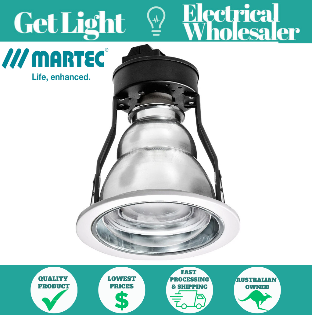 MARTEC Uno Slim Flush Single Bathroom Heater Lamp Recessed MBHU1LW