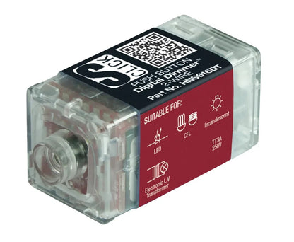 CABAC Digital 2 wire Premium Push Button Digital Dimmer HNS616DT