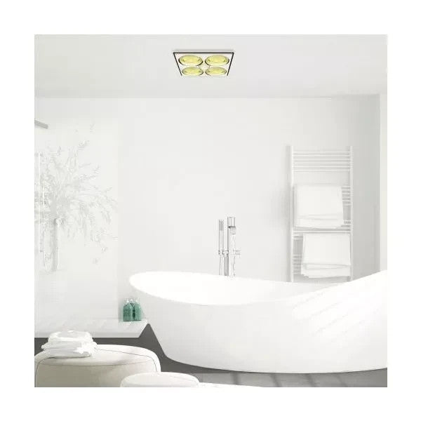 IXL Paramount 3 in 1 Bathroom Tastic with Exhaust Fan 4 x 275W Heat Lamps 12310