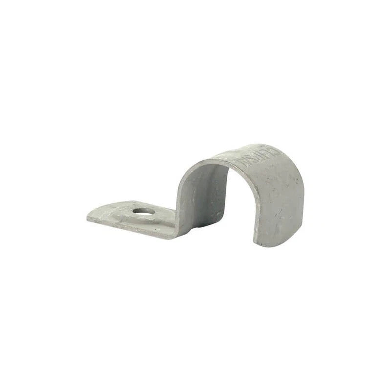 100x Clipsal - 180HD20 - 20mm Galvanised Half Saddles  Clipsal 180HD20