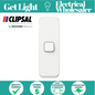 Clipsal Iconic 1 Gang Architrave Switch LED - 3041AL-VW