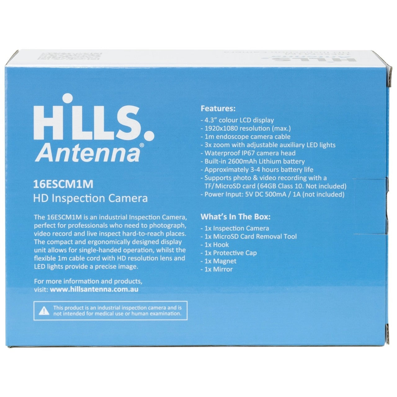 Hills Antenna HD Inspection Camera - 16ESCM1M