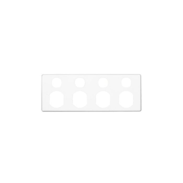 Clipsal - C2015D4CWE - COVER PLATE - White Cover only C2015D4CWE