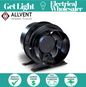 Allvent A Series In-Line Axial Fan  A-40 (100mm) A-60 (150mm)  A-80 (200mm)