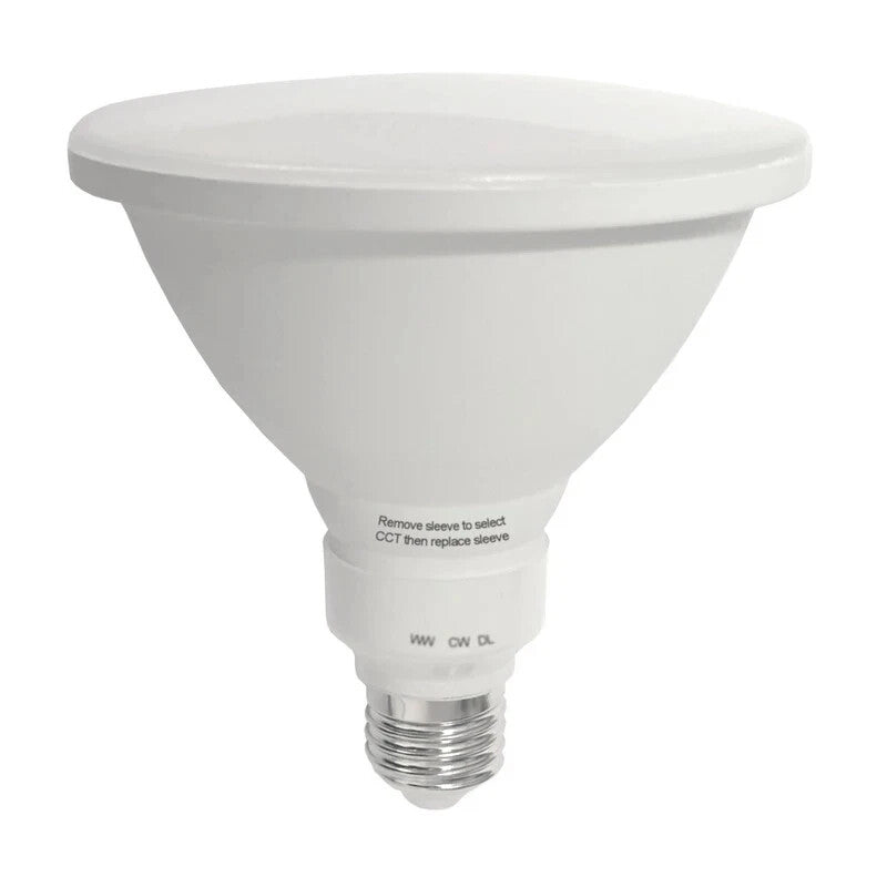 SAL LPAR38TC - PAR38 LED Floodlight Bulb - 12W - IP65 - E27 - Tri Colour