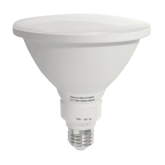 SAL LPAR38TC - 12W PAR38 LED Floodlight Bulb, IP65, E27, Tri-Colour