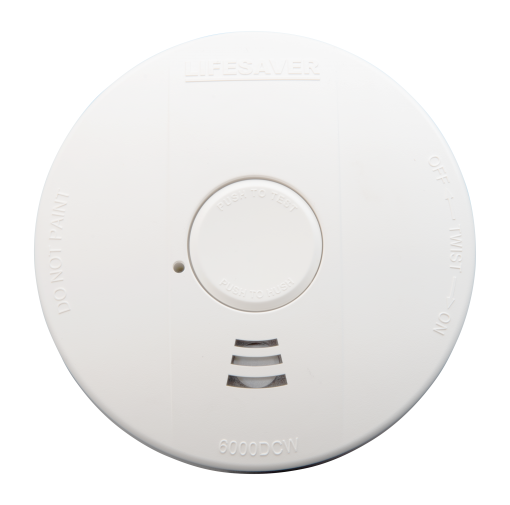 PSA 6000DCW Smoke Alarm - Wireless Photoelectric Sensor Detector  -LIFESAVER