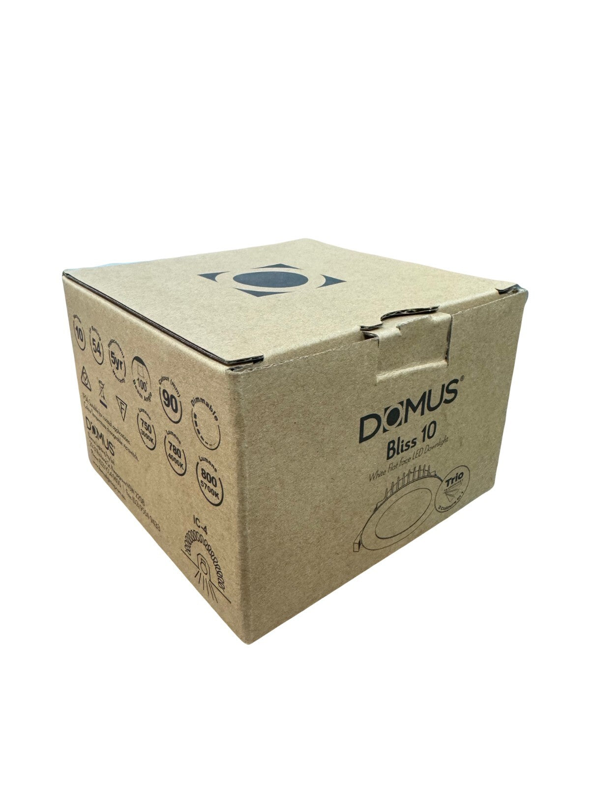 20 PACK - Domus 20706 Bliss 10W LED Downlight Tri Colour LED