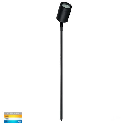 Havit Pointe Black HV1421T - Pointe Black TRI Colour LED Garden Spike Light
