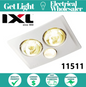IXL Easy Duct Triumph 3 in 1 Bathroom Tastic 2 x 275W Heat Lamps + Exhaust 11511