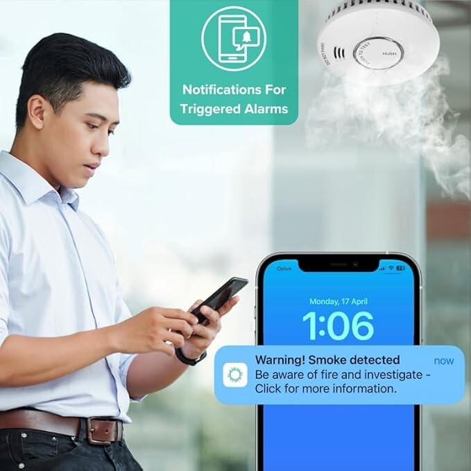 Emerald Planet SAFELINK Smoke Alarm Wi-Fi Gateway - EEMS-SAFEL-RFWIFI